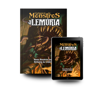 Barbaros da Lemúria - Cartapacio de Monstros da Lemuria - Impresso + Digital
