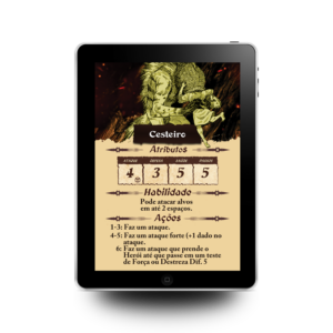 Cartapácio de Monstros - Cartas para For the Quest - Digital