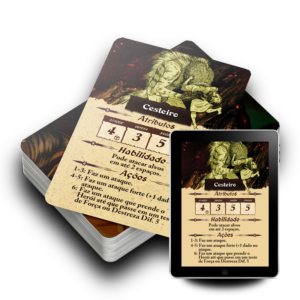 Cartapácio de Monstros - Cartas para For the Quest